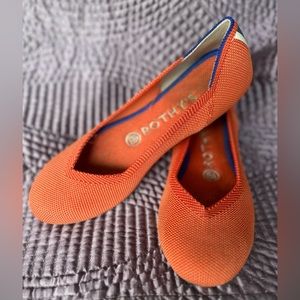 Rothy’s Orange size 6.5.
